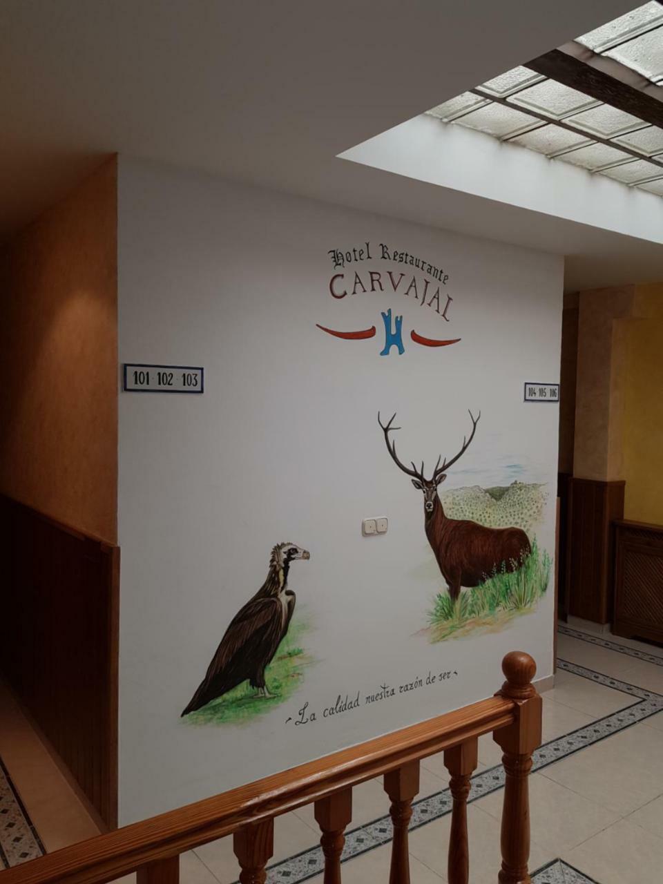 Hotel Carvajal Torrejón el Rubio Zewnętrze zdjęcie